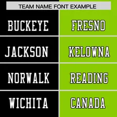 Black Neon Green Split Two-Tone Authentic Football Jersey 3