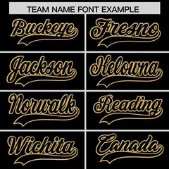 Black Old Gold American Flag Raglan Baseball Jersey 3