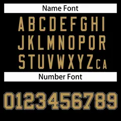 Black Old Gold-Black Raglan Sleeves Varsity Letterman Jacket 4