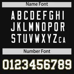 Black Old Gold Flame Outline Baseball Jersey 4