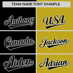 Black Old Gold Four Squares Performance Polo Shirt 3