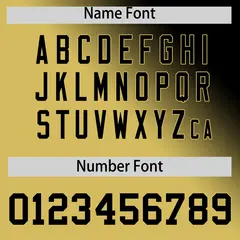 Black Old Gold Gradient Diagonal Stripe Baseball Jersey 4