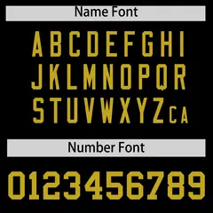 Black Old Gold Graffiti Wind Mark Pattern Baseball Jersey 4