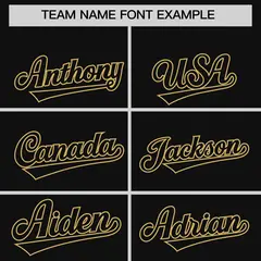 Black Old Gold Raglan Three Stripes Varsity Letterman Jacket Hoodie 5