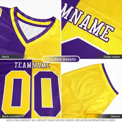 Black Old Gold Split Two Tone Authentic Football Jersey 5