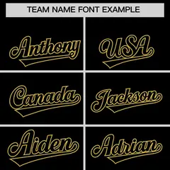 Black Old Gold-White Color Block Varsity Letterman Jacket Hoodie 5