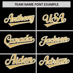 Black Old Gold-White Color Block Varsity Letterman Jacket 3