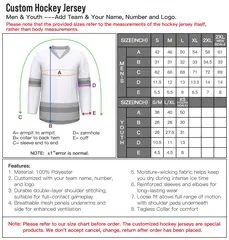 Black Old Gold White Lace-Up Neck Hockey Jersey - Jen & Shawnee Collaboration Edition 4