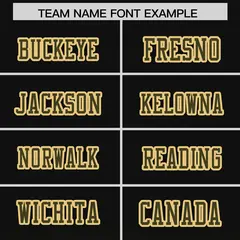 Black Olive Gradient Side Pattern Authentic Football Jersey 3