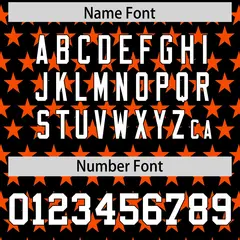 Black Orange American Flag Graffiti Baseball Jersey 4