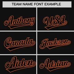 Black Orange Raglan Full-Snap Varsity Letterman Two Tone Hoodie Jacket 5