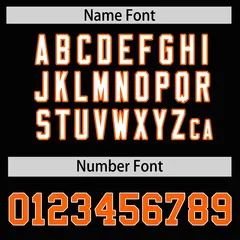 Black Orange Raglan Lace-Up Neck Hockey Hoodie Jersey 4
