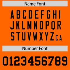 Black Orange Side Blocks Raglan Sleeves Football Jersey 4