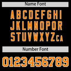 Black Orange Stripe Animals Graffiti Raglan Baseball Jersey 4