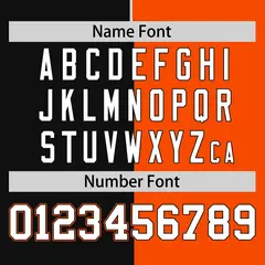 Black Orange Symmetrical Gradient Authentic Baseball Jersey 4