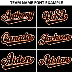Black Orange Two Tone Split Varsity Full-Snap Raglan Letterman Jacket 7