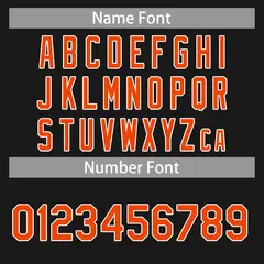 Black Orange-White Classic Casual Basketball Jersey 4