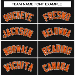 Black Orange-White Raglan Sleeves Waterproof Jacket 3
