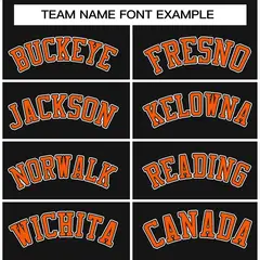 Black Orange-White Raglan Sleeves Waterproof Jacket 3