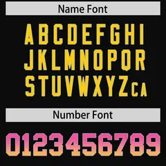 Black Pink Gold Sides Gradient Fashion Football Jersey 4