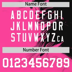 Black Pink Ink Pattern Authentic Baseball Jersey 4