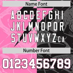 Black Pink Split Lightning Pattern Football Jersey 4
