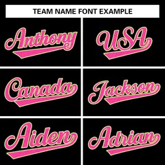 Black Pink-White Varsity Full-Snap Letterman Jacket 3