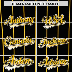 Black Pittsburgh City Silhouette Baseball Jersey 3
