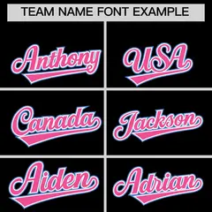 Black Powder Blue Ice Cream Helmet Pattern Hockey Jersey 3