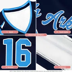 Black Powder Blue Splash Basketball Uniforms for Practice 6