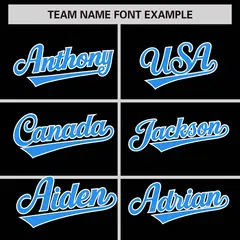 Black Powder Blue-White Color Block Varsity Letterman Jacket 3