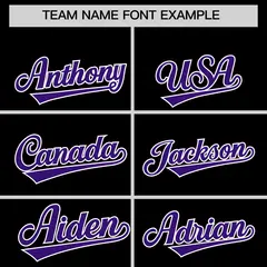 Black Purple American Flag Varsity Raglan Letterman Jacket 3