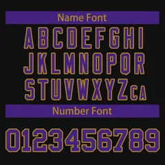 Black Purple Full-Snap Raglan Sleeves Letterman Jacket 6