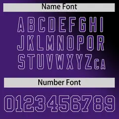 Black Purple Gradient Diagonal Stripe Baseball Jersey 4
