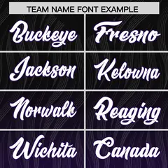 Black Purple Gradient Outdoor Authentic Football Jersey 3