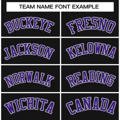 Black Purple-Gray Raglan Sleeves Waterproof Jacket 3