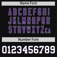 Black Purple Leopard Graffiti Side Design Baseball Jersey 4
