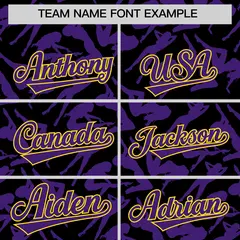 Black Purple Playboy Graffiti Pattern Baseball Jersey 3