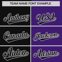 Black Purple Two Tone Full-Zip Varsity Letterman Bomber Jacket 3
