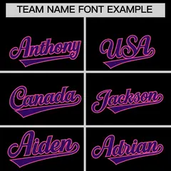 Black Purple White Pink Short Sleeve Full-Snap Varsity Jacket 5