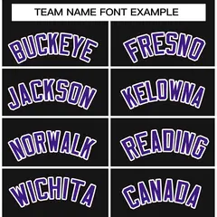 Black Purple-White Raglan Sleeves Waterproof Jacket 3