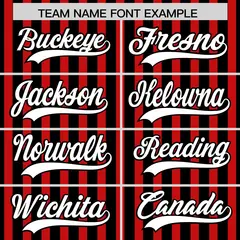 Black Red American Flag Graffiti Baseball Jersey 3