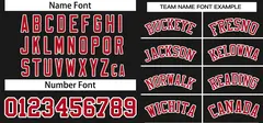 Black Red-Black Authentic Classic Pullover Baseball Jersey 3