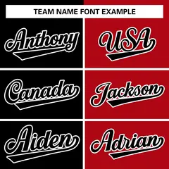 Black Red-Black Two Tone Split Varsity Full-Snap Letterman Jacket 5