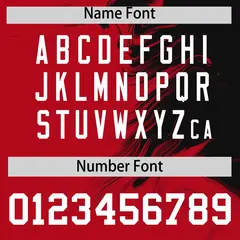 Black Red Ink Pattern Authentic Baseball Jersey 4