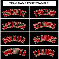 Black Red-Khaki Classic Varsity Full-Snap Letterman Jacket 3