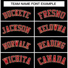 Black Red-Khaki Classic Varsity Full-Snap Letterman Jacket 3