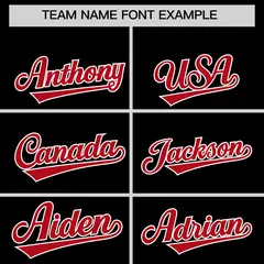 Black Red Stripe Animals Graffiti Raglan Baseball Jersey 3