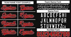 Black Red-White Classic Authentic Baseball Jersey For Men 6
