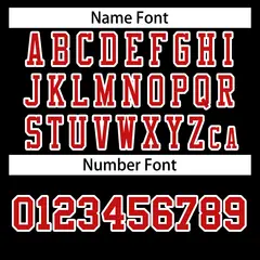 Black Red-White Classic Style Authentic Football Jersey 4